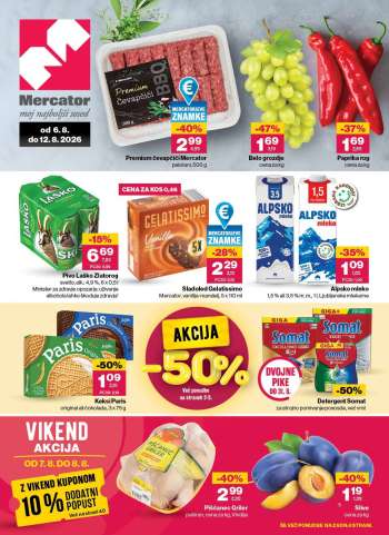 Mercator katalog - 6.8.2026 - 12.8.2026.