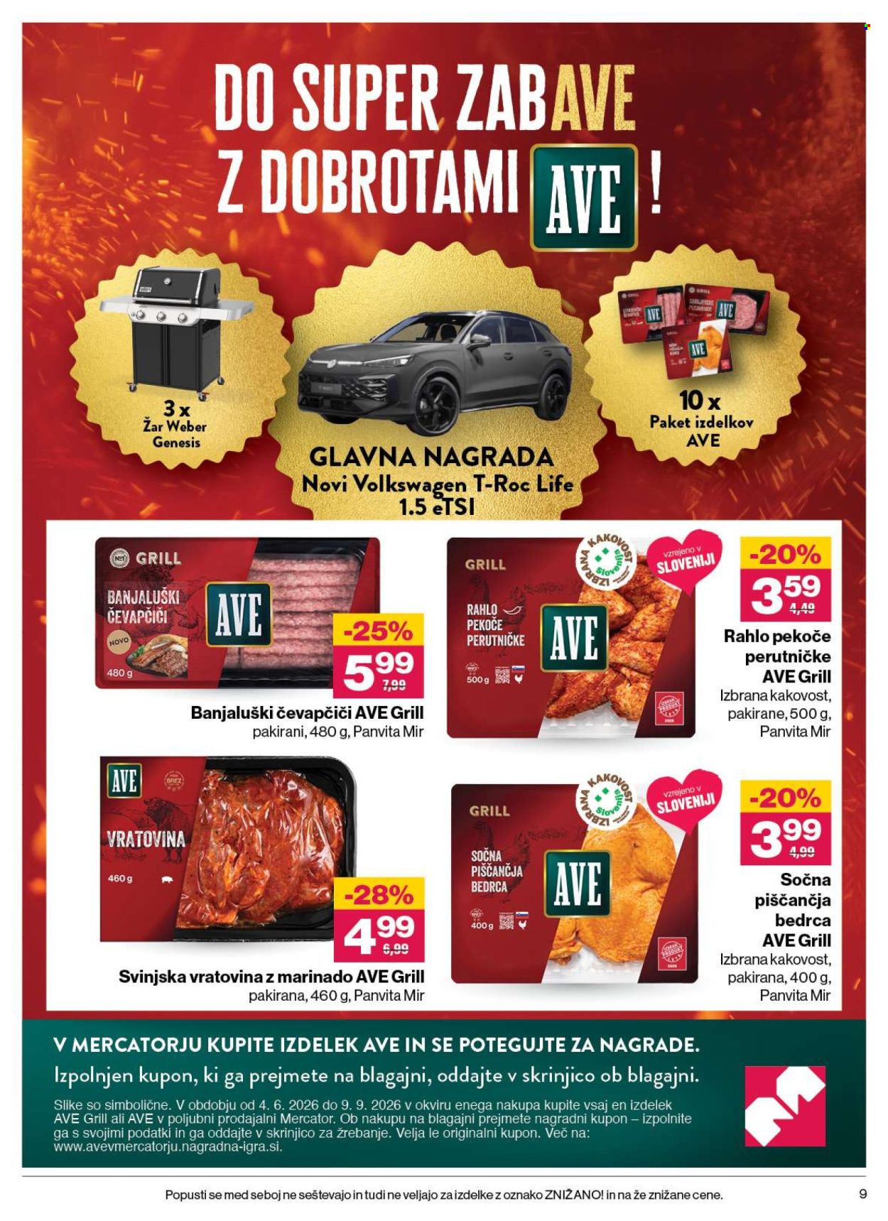 Mercator katalog - 6.8.2026 - 12.8.2026. Stran 9