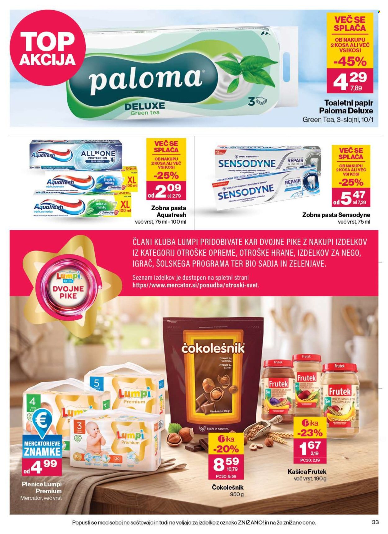 Mercator katalog - 6.8.2026 - 12.8.2026. Stran 33