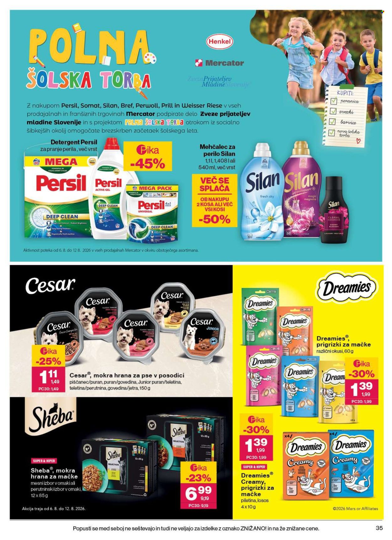 Mercator katalog - 6.8.2026 - 12.8.2026. Stran 35