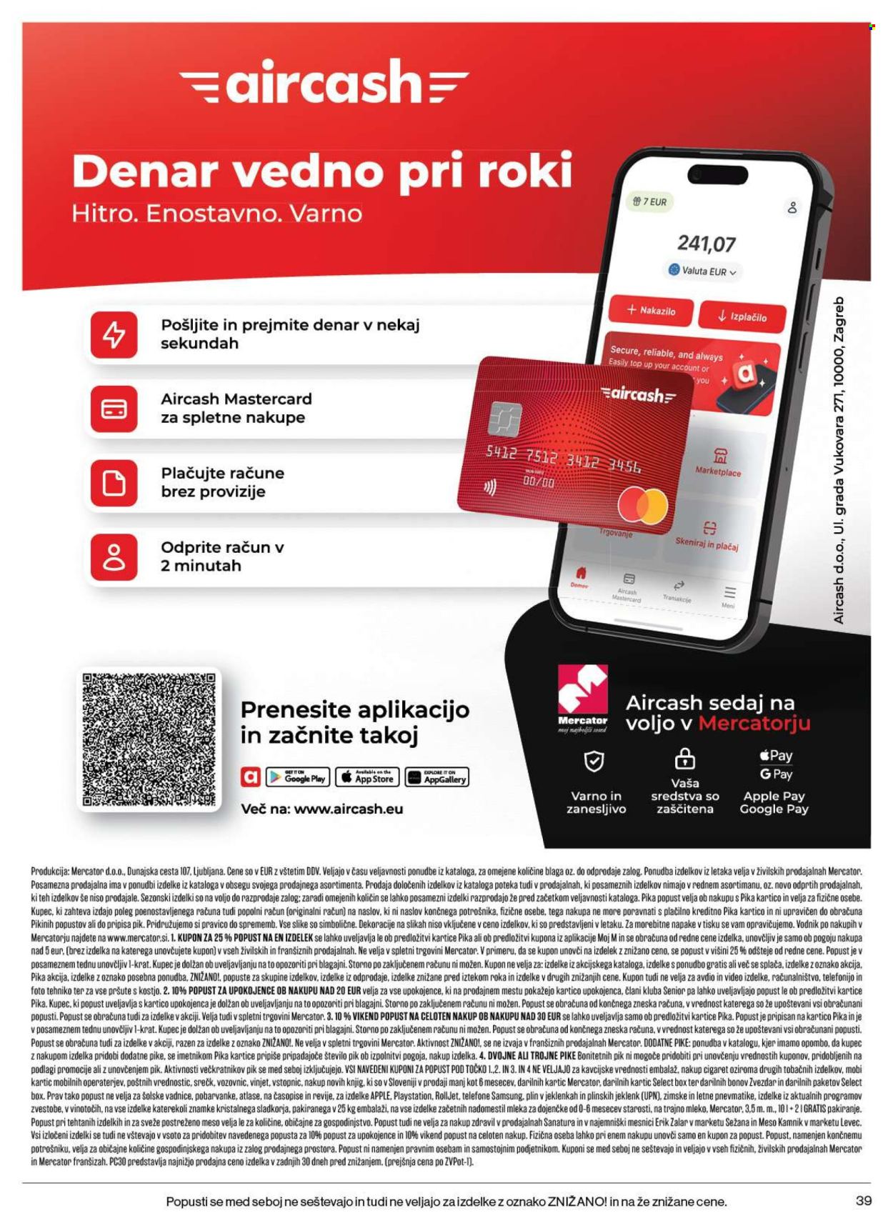 Mercator katalog - 6.8.2026 - 12.8.2026. Stran 39