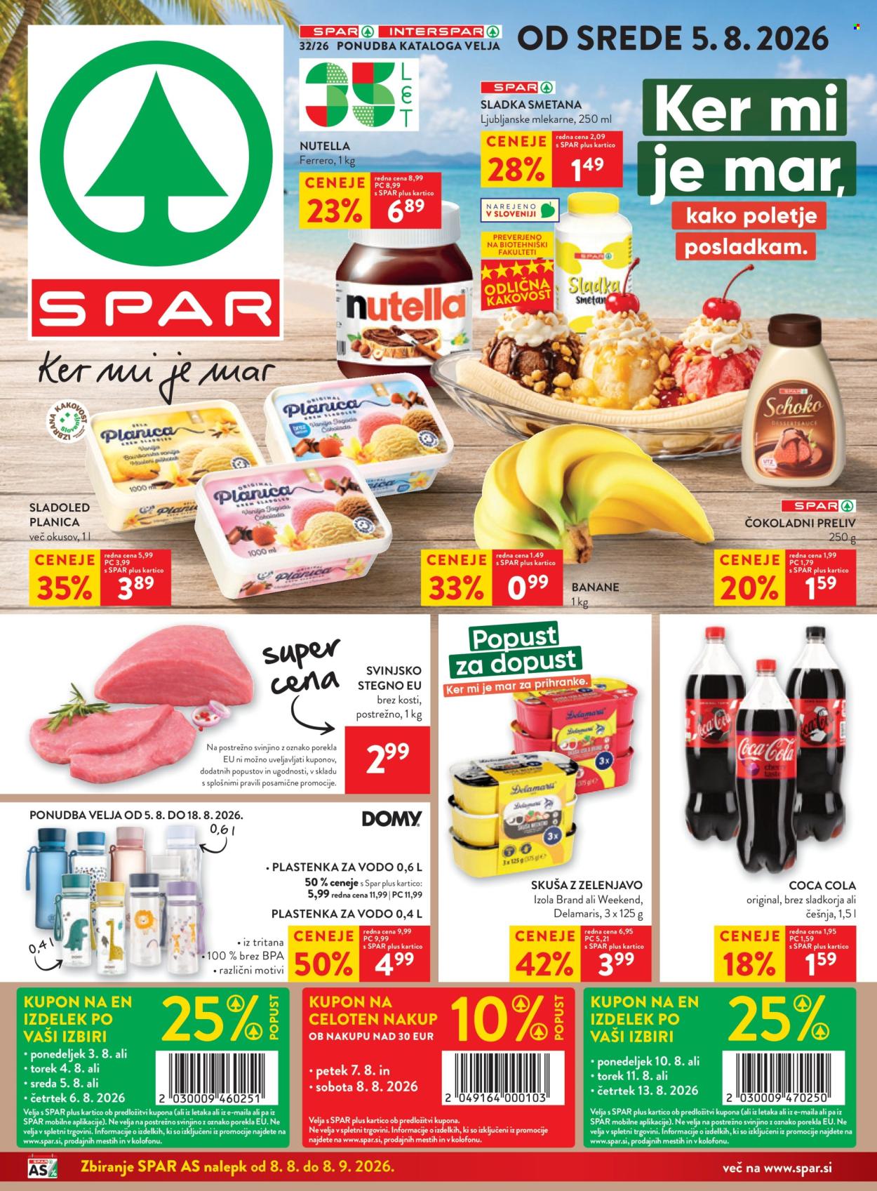 SPAR katalog - 5.8.2026 - 18.8.2026. Stran 1