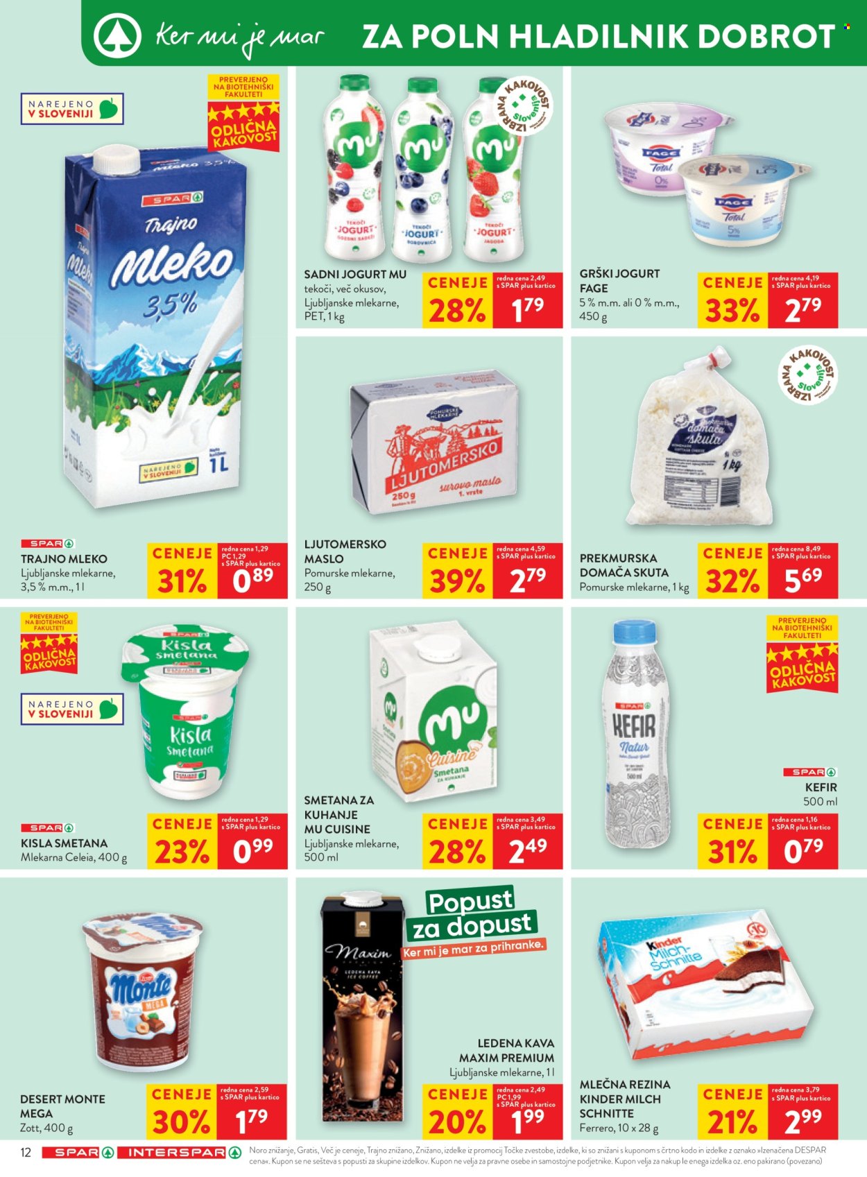 SPAR katalog - 5.8.2026 - 18.8.2026. Stran 16