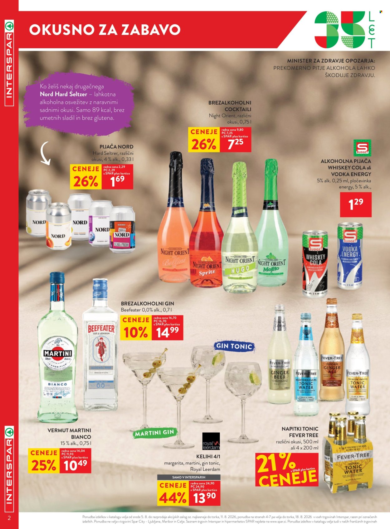 INTERSPAR katalog - 5.8.2026 - 18.8.2026. Stran 2