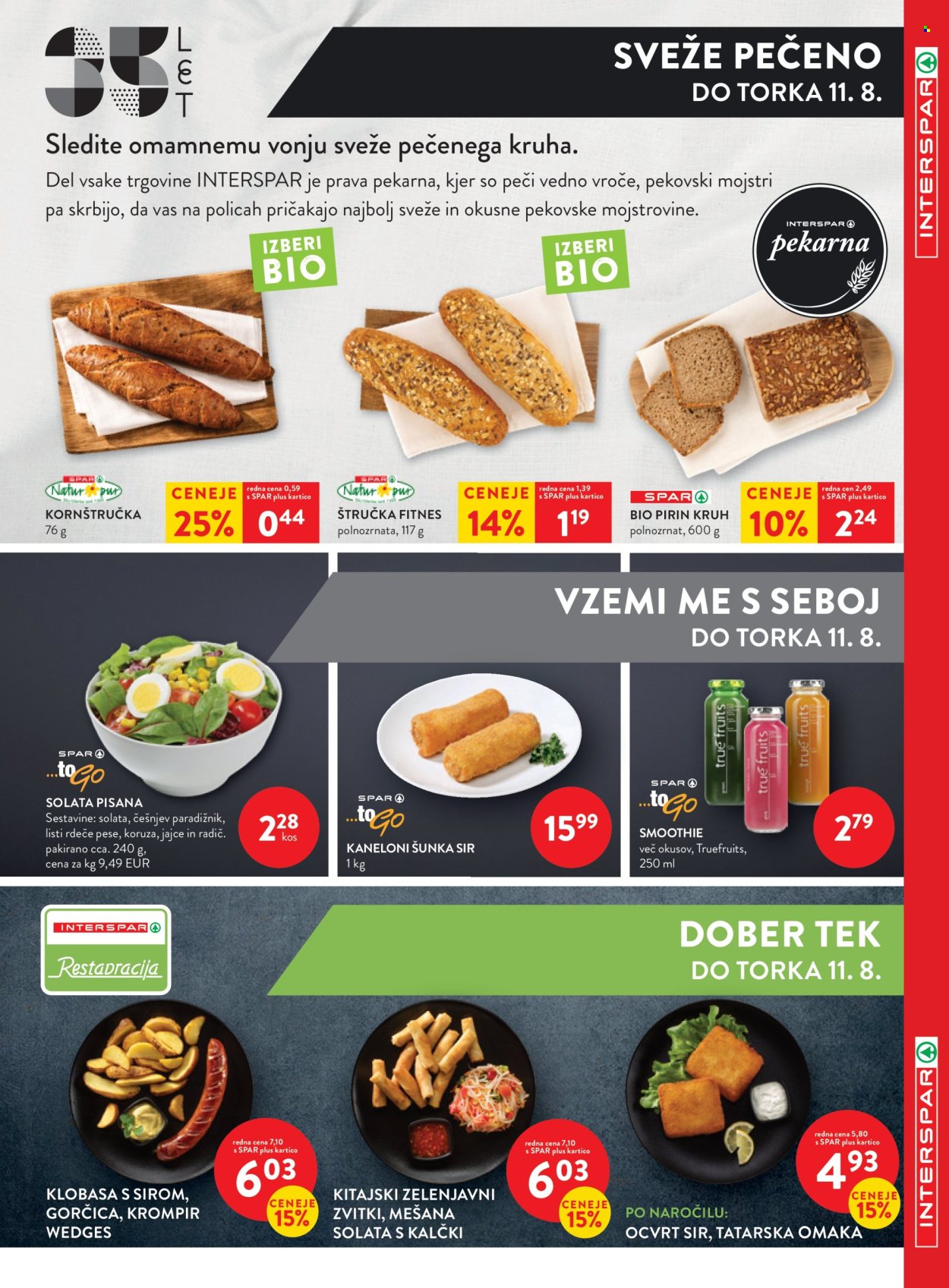INTERSPAR katalog - 5.8.2026 - 18.8.2026. Stran 8