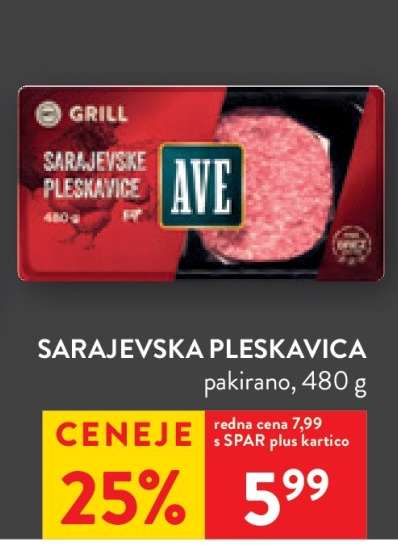 SARAJEVSKA PLESKAVICA
