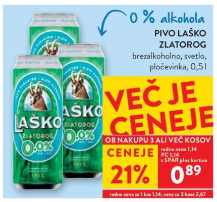 PIVO LAŠKO ZLATOROG
