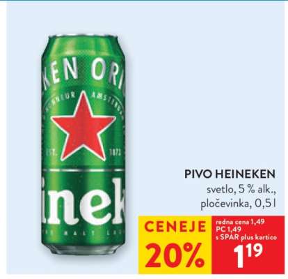 PIVO HEINEKEN