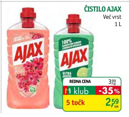 ČISTILO AJAX