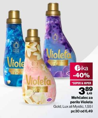 Mehčalec za perilo Violeta
