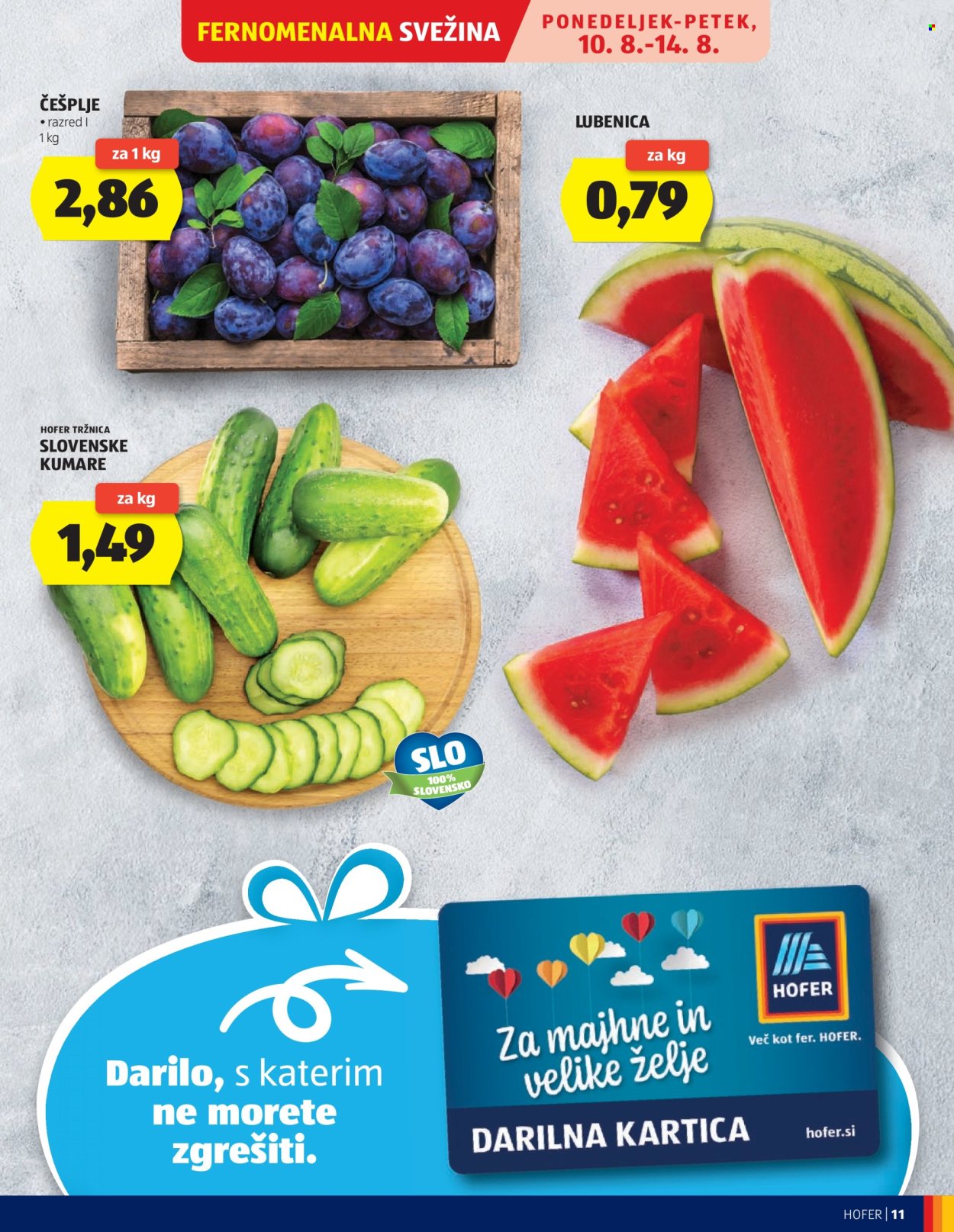 Hofer katalog - 5.8.2026 - 13.8.2026. Stran 11