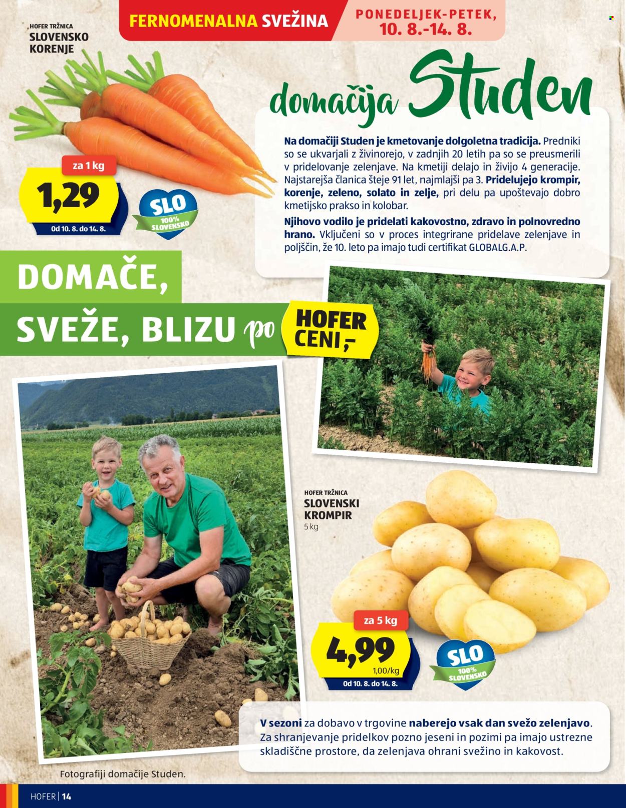 Hofer katalog - 5.8.2026 - 13.8.2026. Stran 14