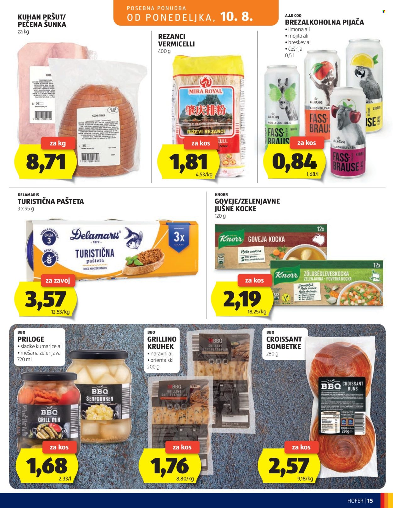 Hofer katalog - 5.8.2026 - 13.8.2026. Stran 15