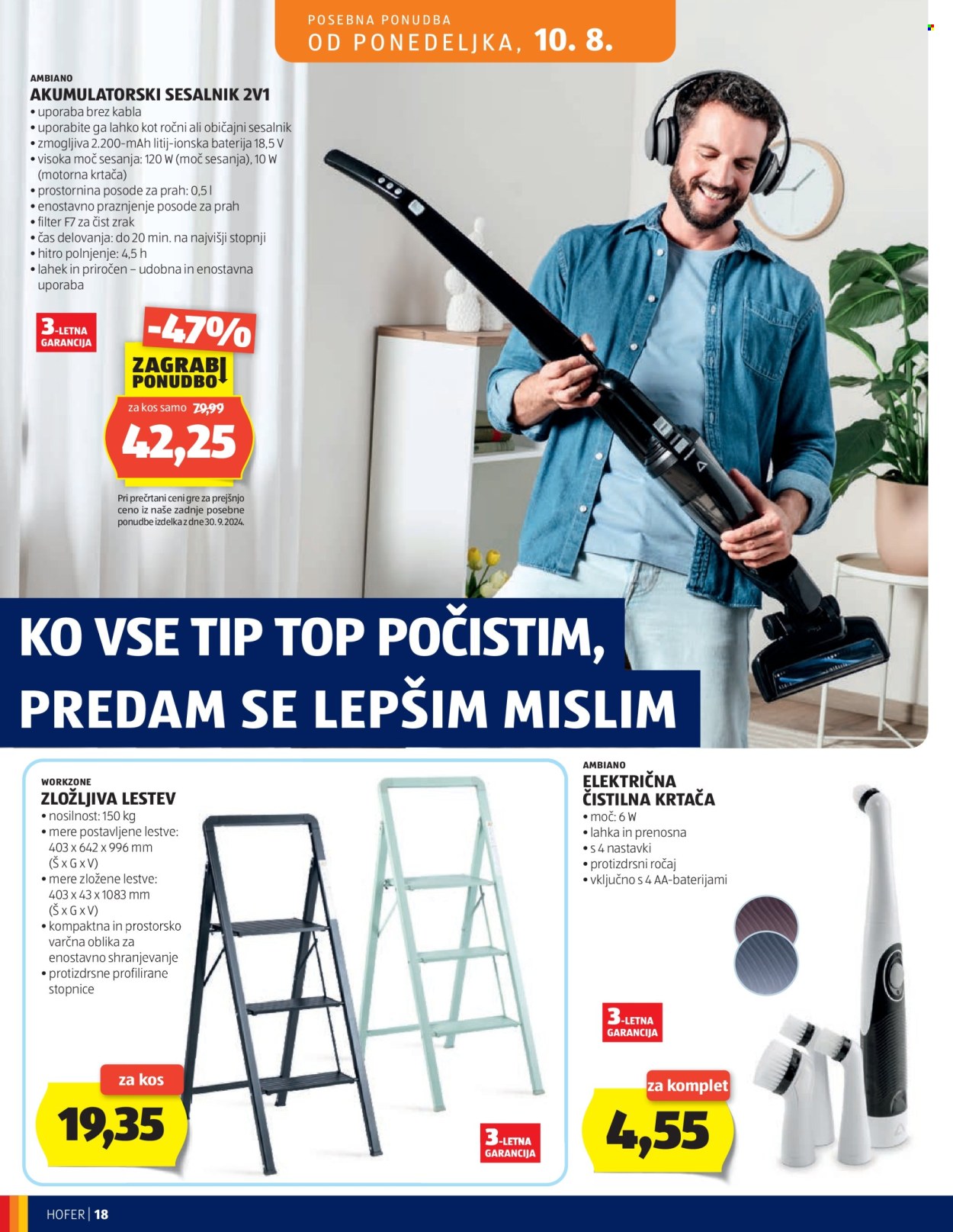 Hofer katalog - 5.8.2026 - 13.8.2026. Stran 18
