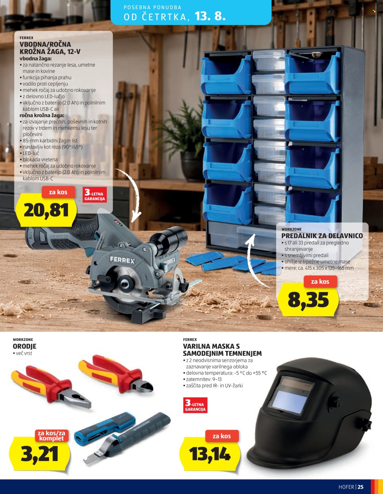 Hofer katalog - 5.8.2026 - 13.8.2026. Stran 25