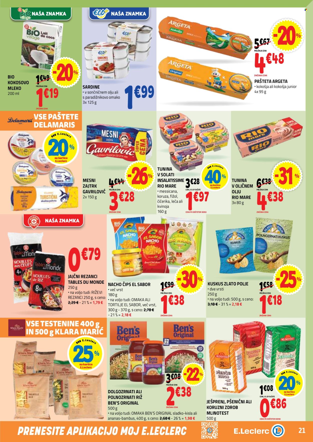 E.Leclerc katalog - 5.8.2026 - 14.8.2026. Stran 21
