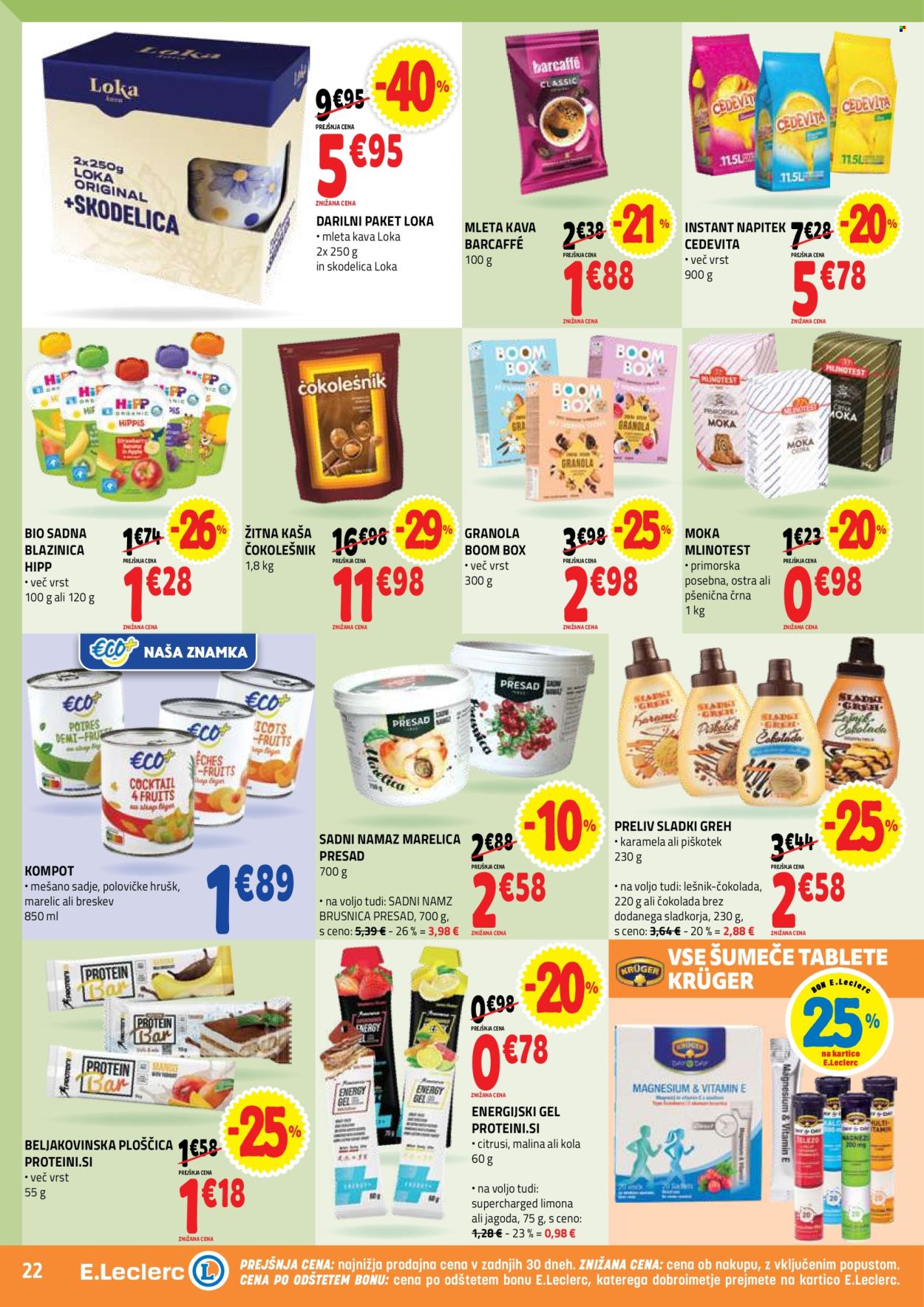 E.Leclerc katalog - 5.8.2026 - 14.8.2026. Stran 22