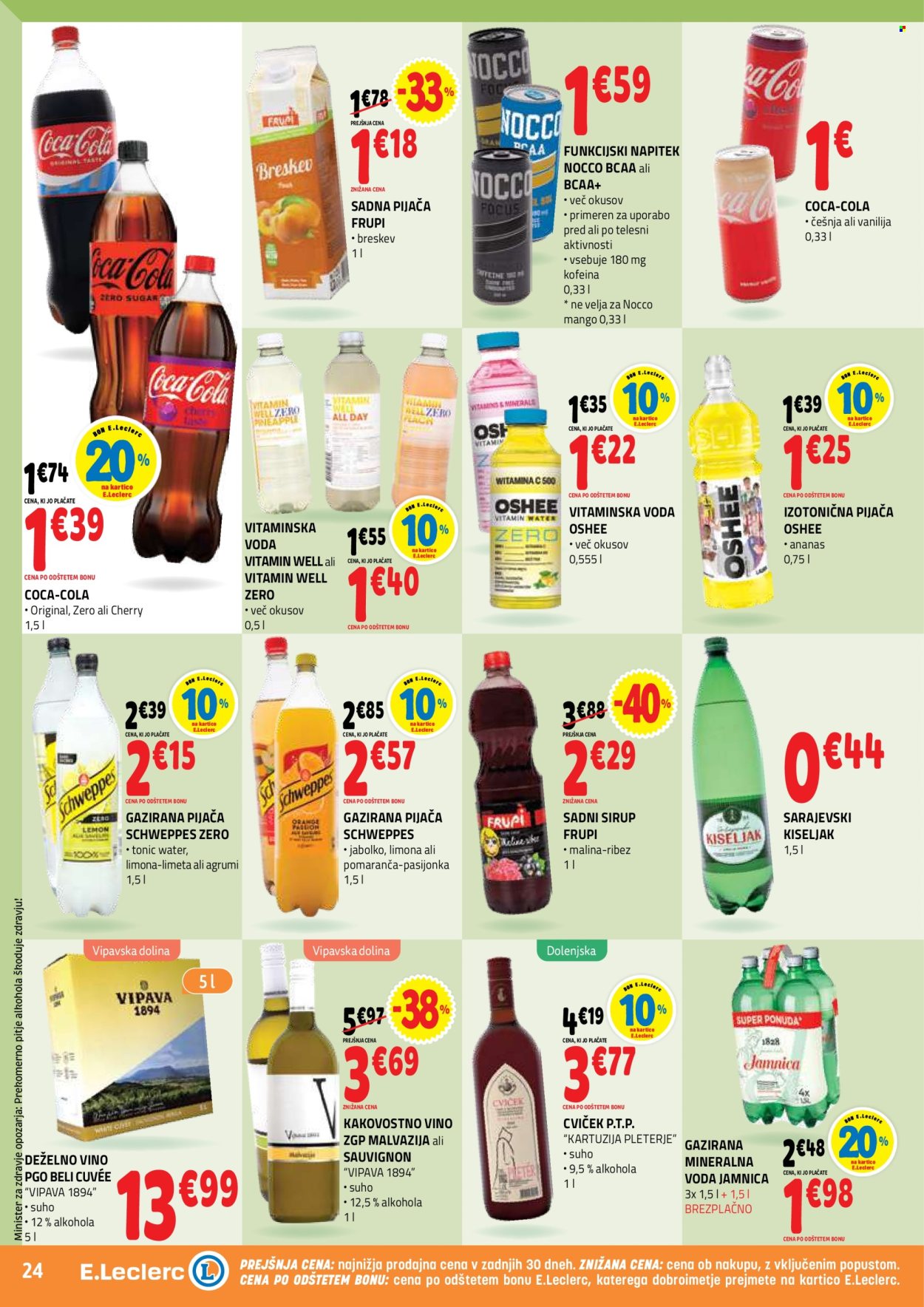 E.Leclerc katalog - 5.8.2026 - 14.8.2026. Stran 24