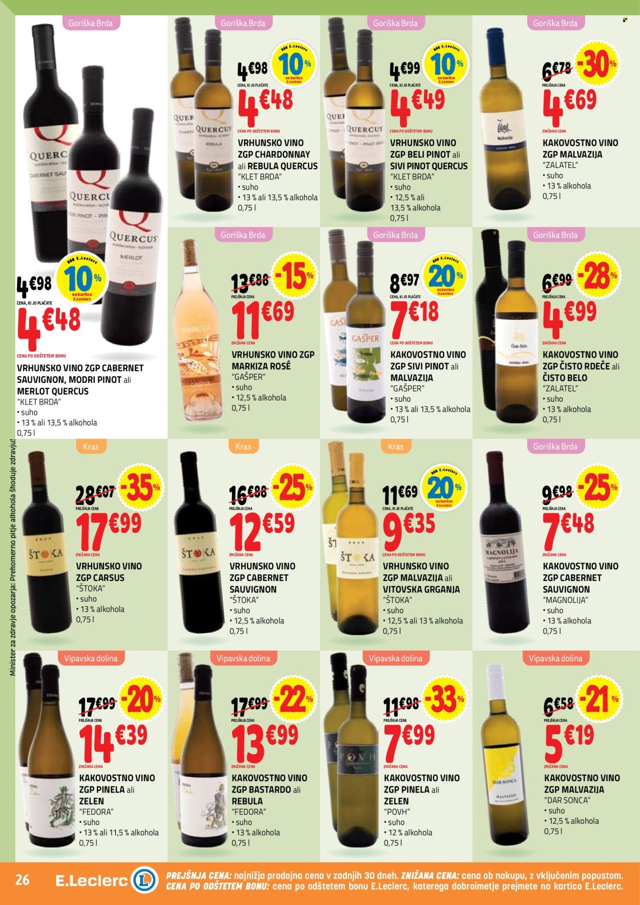 E.Leclerc katalog - 5.8.2026 - 14.8.2026. Stran 26