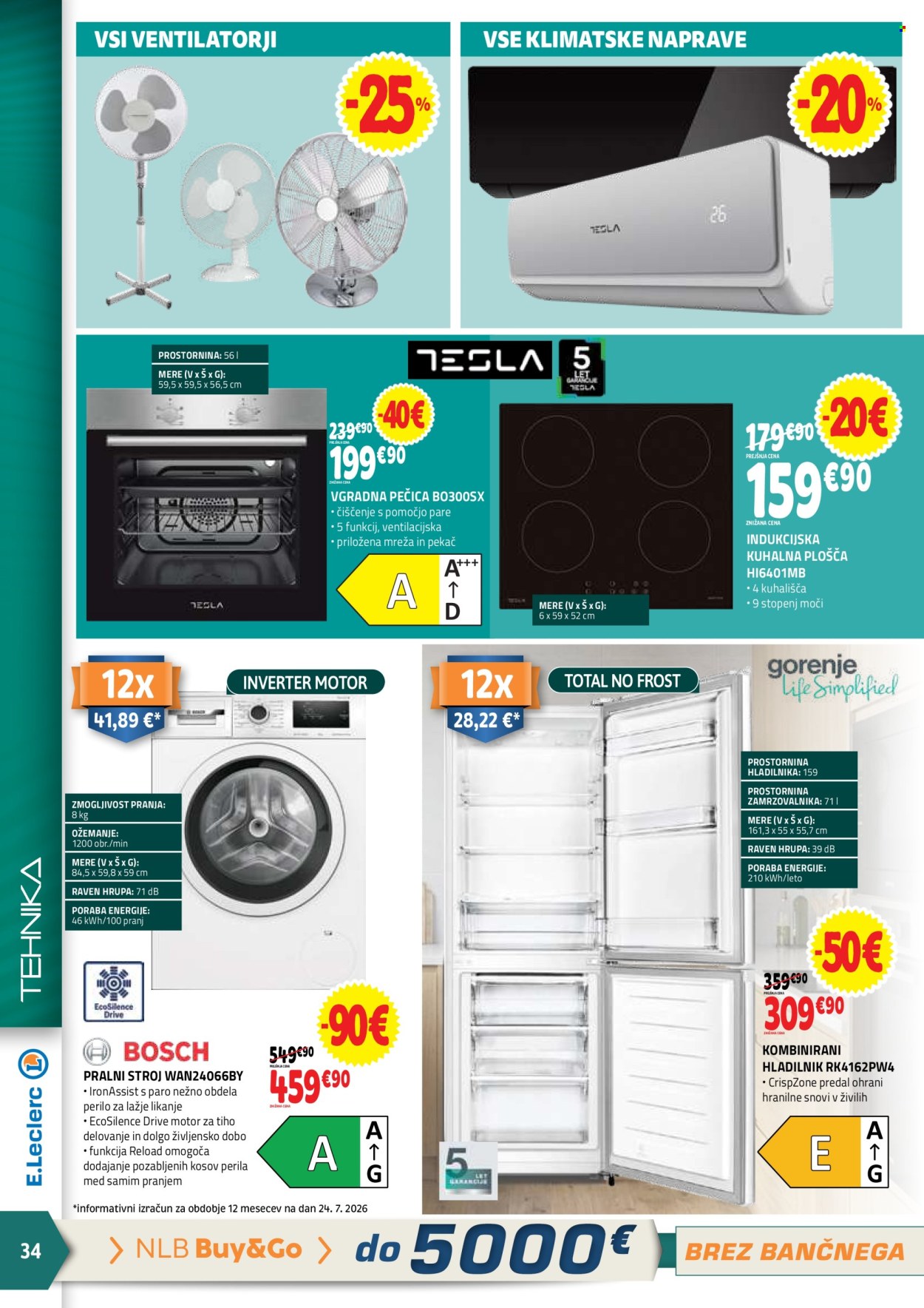 E.Leclerc katalog - 5.8.2026 - 14.8.2026. Stran 34