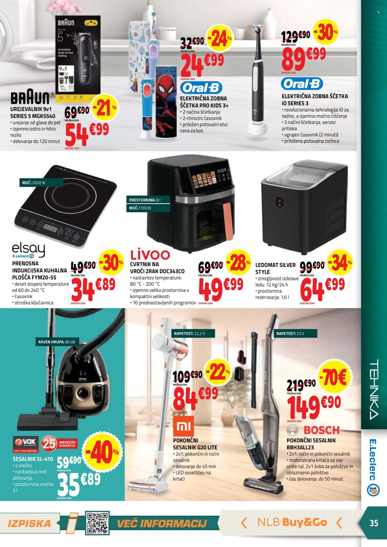 E.Leclerc katalog - 5.8.2026 - 14.8.2026. Stran 35