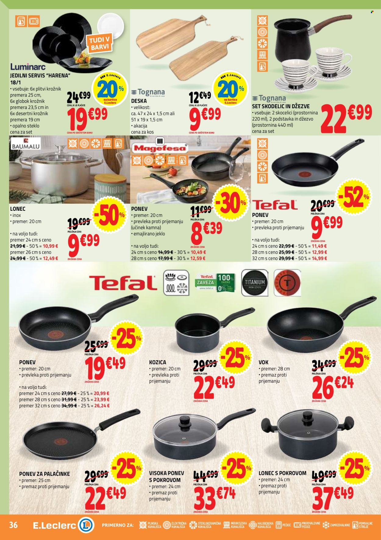 E.Leclerc katalog - 5.8.2026 - 14.8.2026. Stran 36