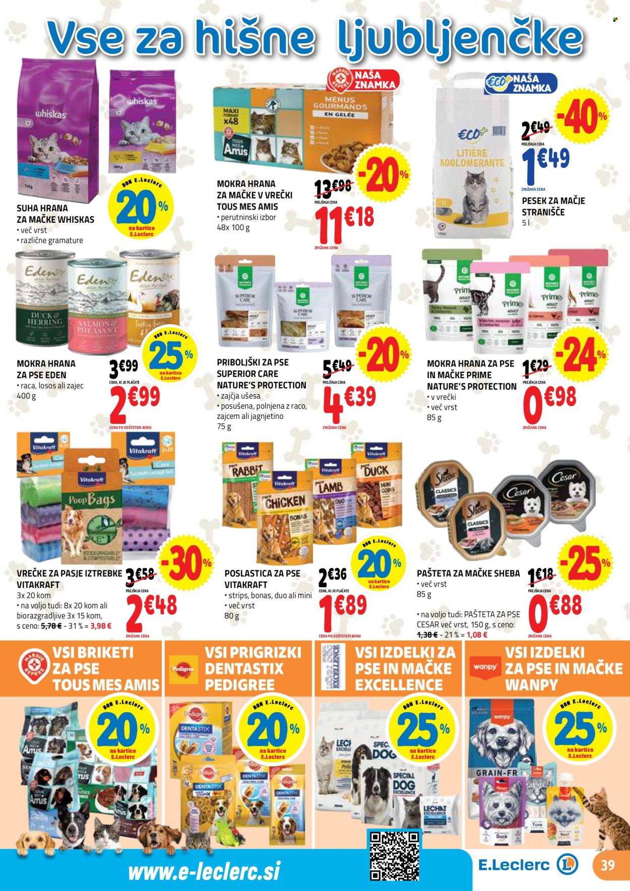 E.Leclerc katalog - 5.8.2026 - 14.8.2026. Stran 39