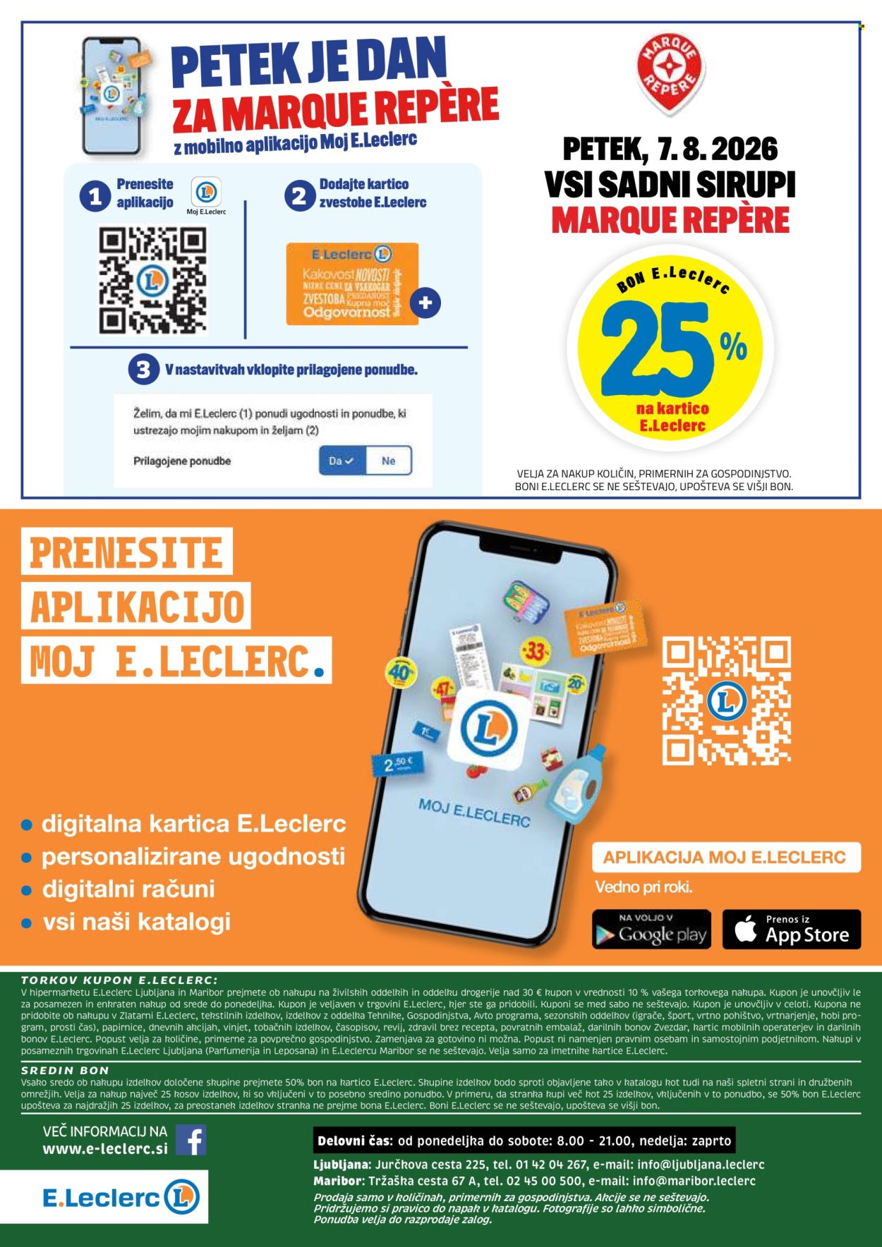 E.Leclerc katalog - 5.8.2026 - 14.8.2026. Stran 48