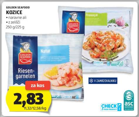 Golden Seafood Kozice