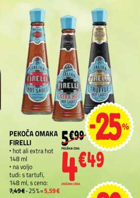 PEKOČA OMAKA FIRELLI