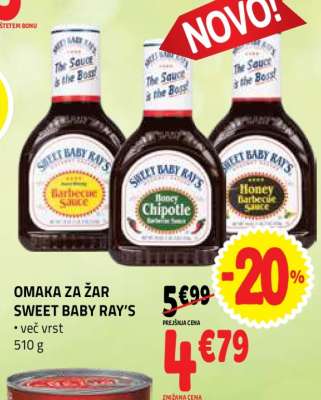OMAKA ZA ŽAR SWEET BABY RAY’S