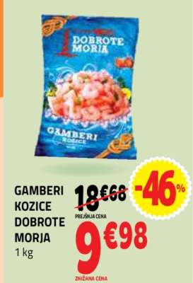 GAMBERI KOZICE DOBROTE MORJA