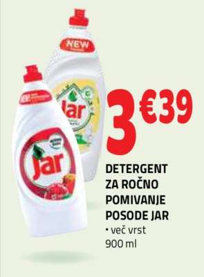 DETERGENT ZA ROČNO POMIVANJE POSODE JAR