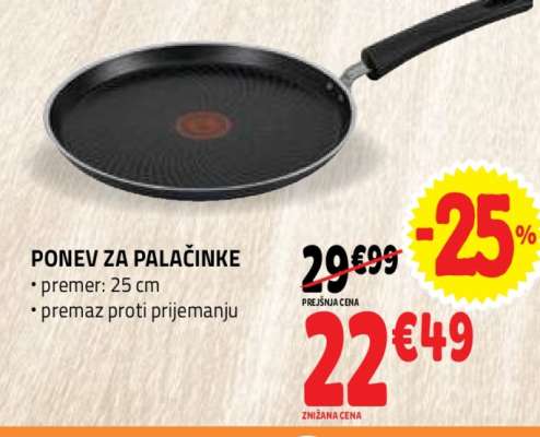 Ponev za palačinke