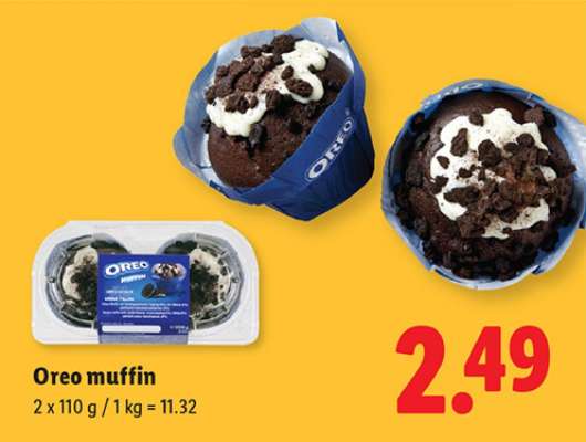 Oreo muffin