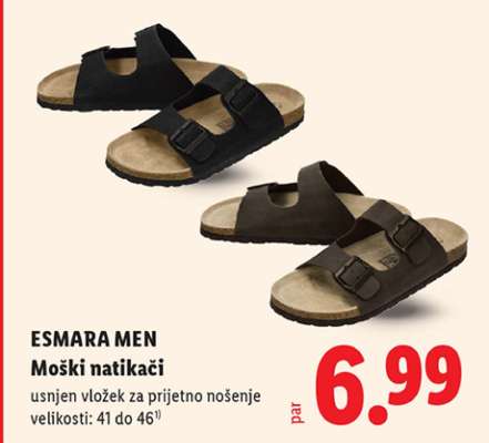 ESMARA MEN Moški natikači