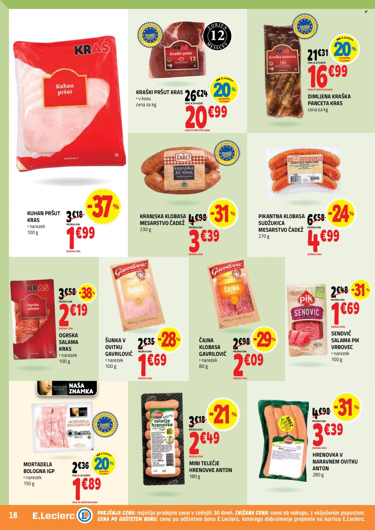 E.Leclerc katalog - 12.8.2026 - 22.8.2026. Stran 18