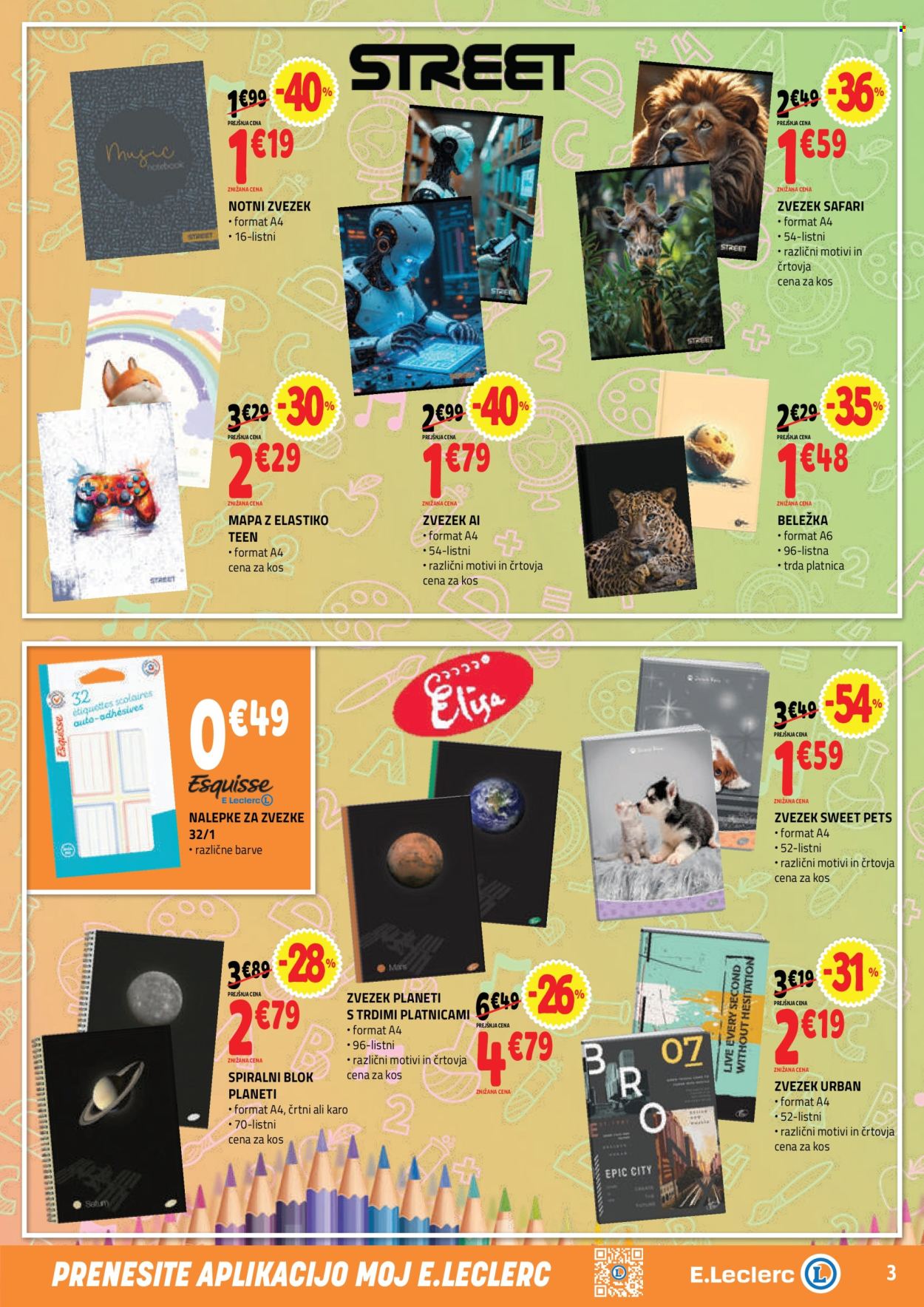 E.Leclerc katalog - 12.8.2026 - 22.8.2026. Stran 3