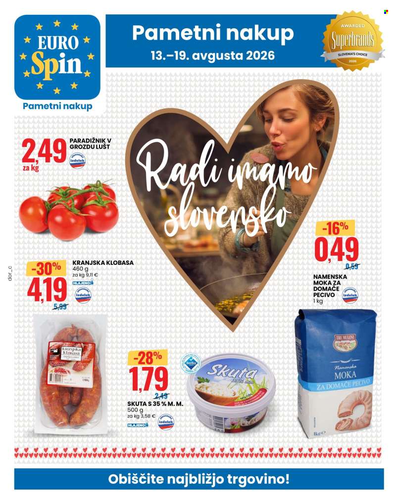 EuroSpin katalog - 13.8.2026 - 19.8.2026.