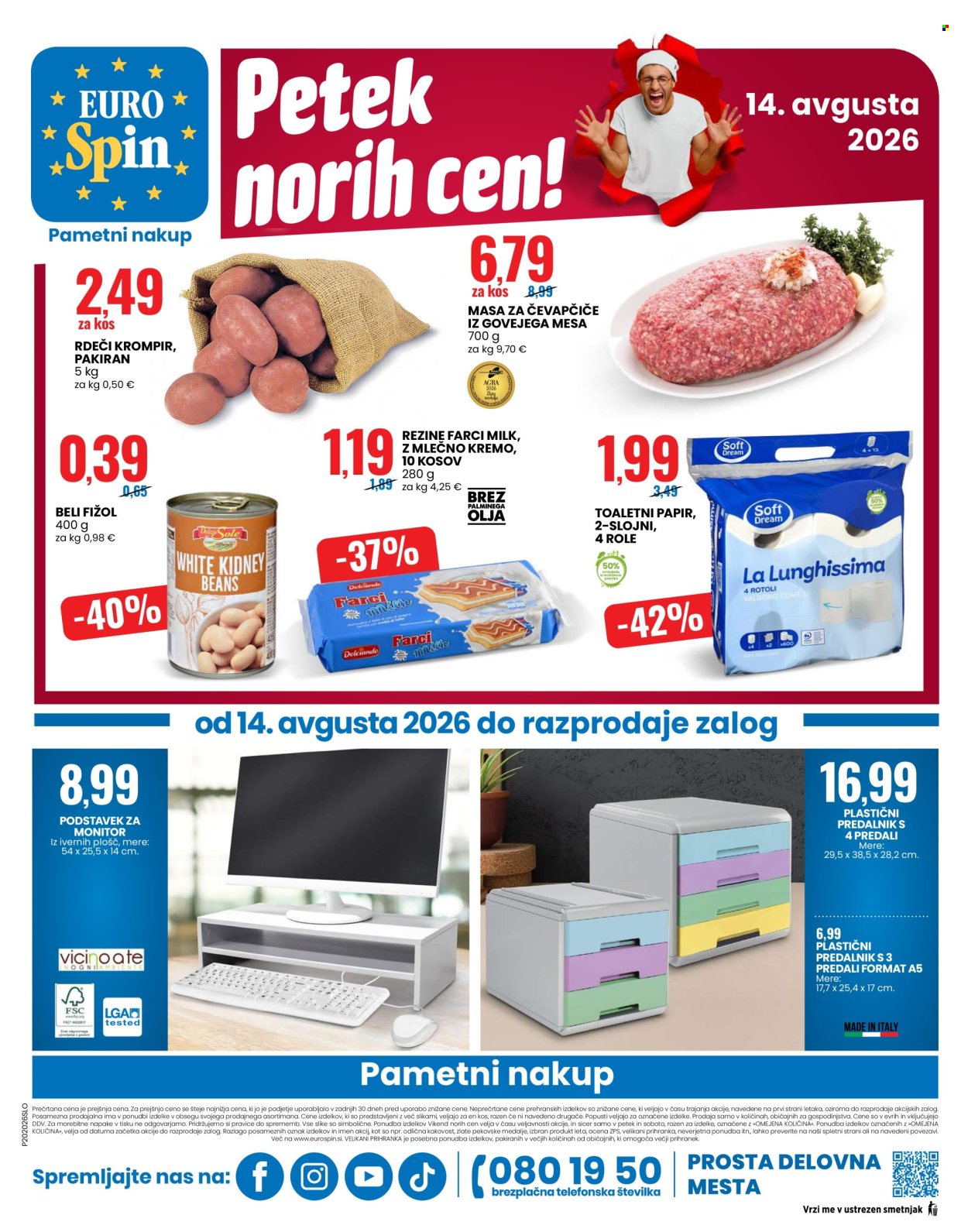 EuroSpin katalog - 13.8.2026 - 19.8.2026. Stran 16