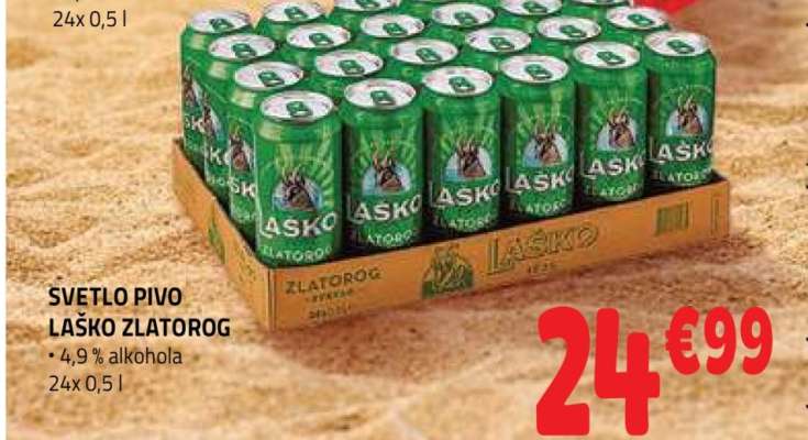 SVETLO PIVO LAŠKO ZLATOROG