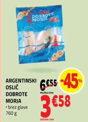 ARGENTINSKI OSLIČ DOBROTE MORJA