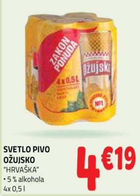 SVETLO PIVO OŽUJSKO