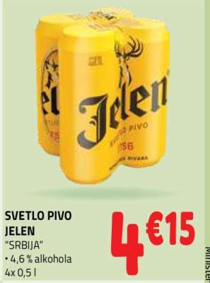 SVETLO PIVO JELEN