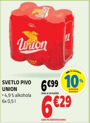 SVETLO PIVO UNION