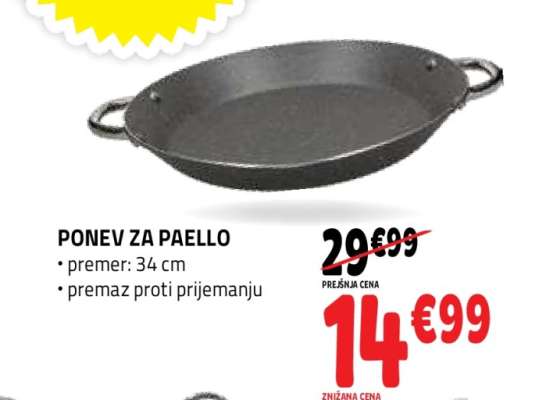 PONEV ZA PAELLO