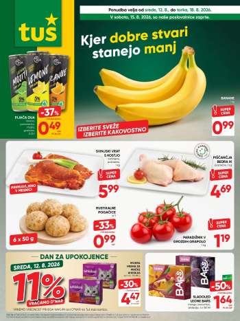 Tuš katalog - 12.8.2026 - 18.8.2026.