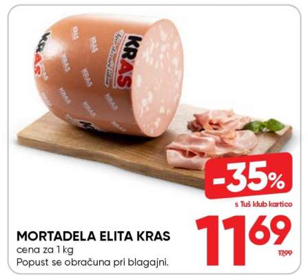 Mortadela Elita Kras