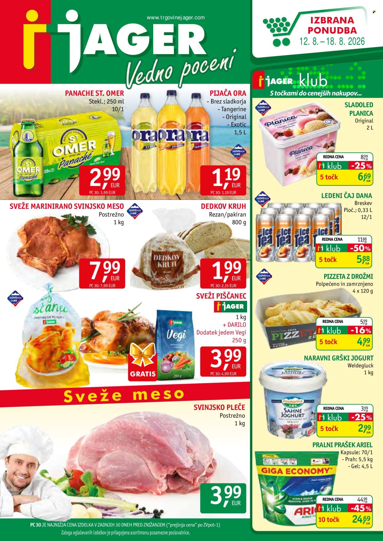 JAGER katalog - 12.8.2026 - 18.8.2026. Stran 1
