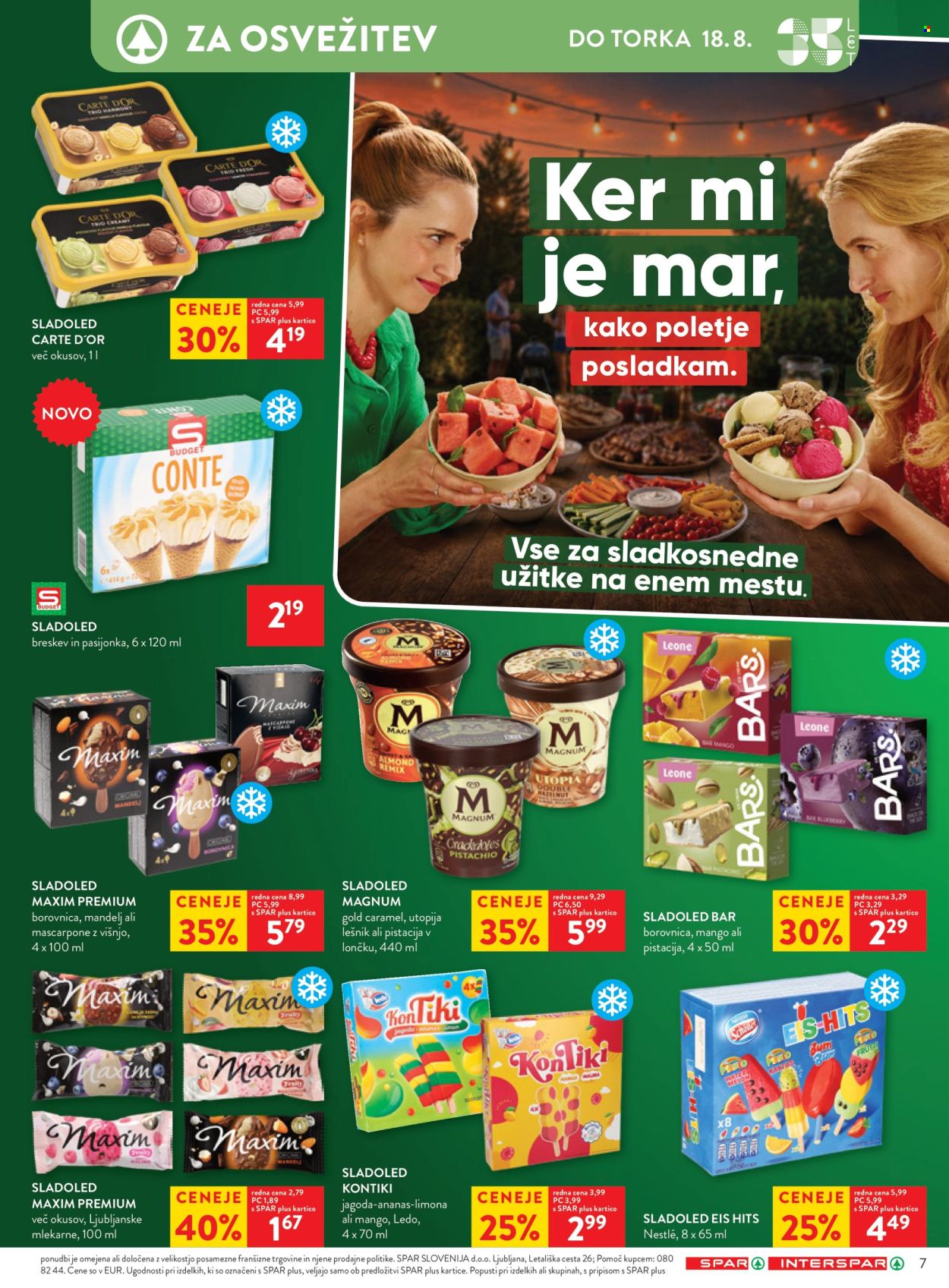 SPAR katalog - 12.8.2026 - 18.8.2026. Stran 7